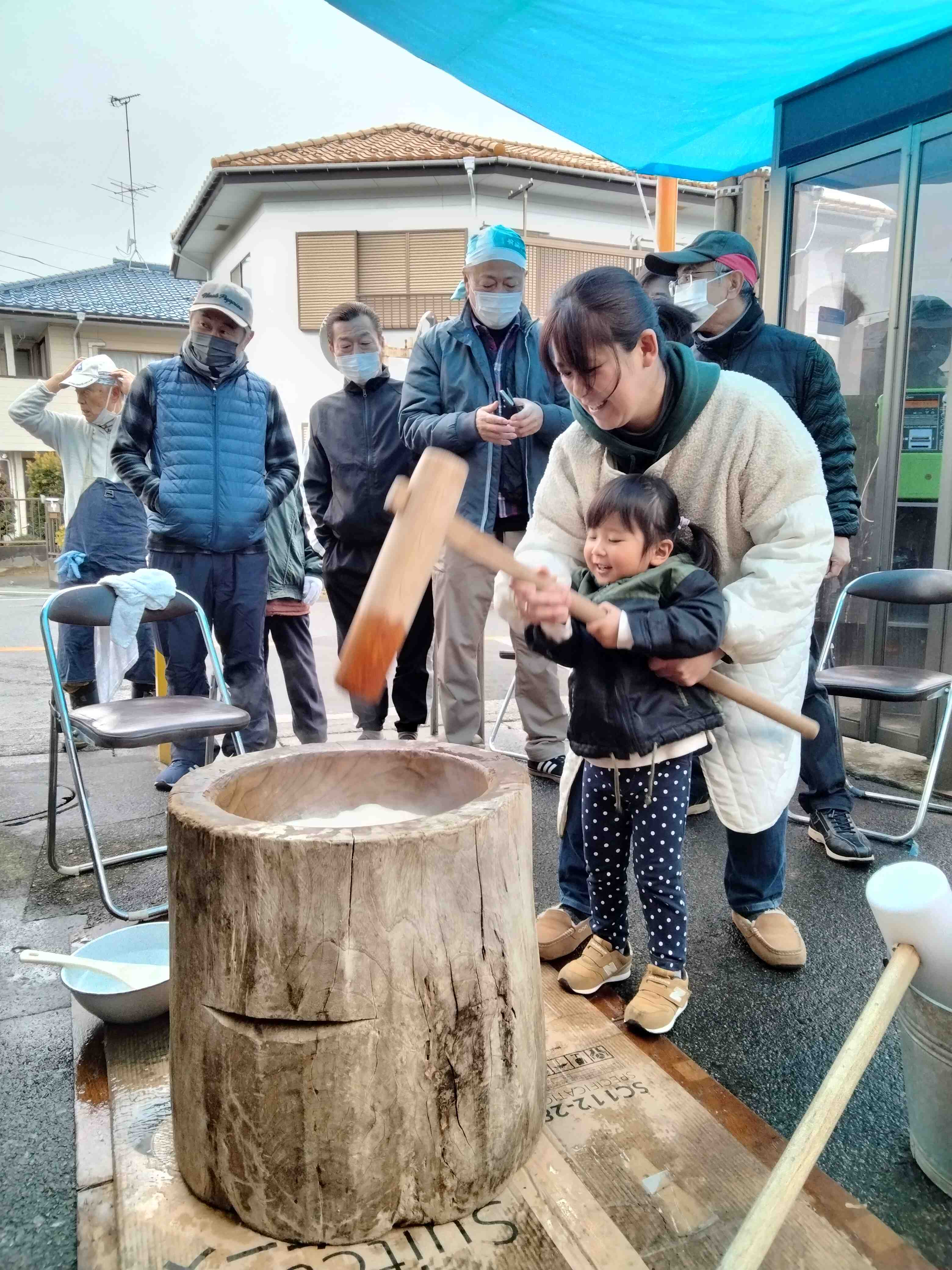 餅つきイメージ画像