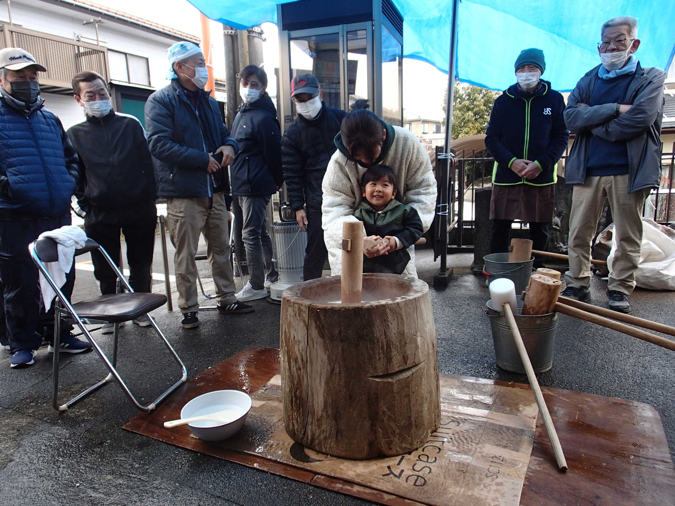 餅つきイメージ画像