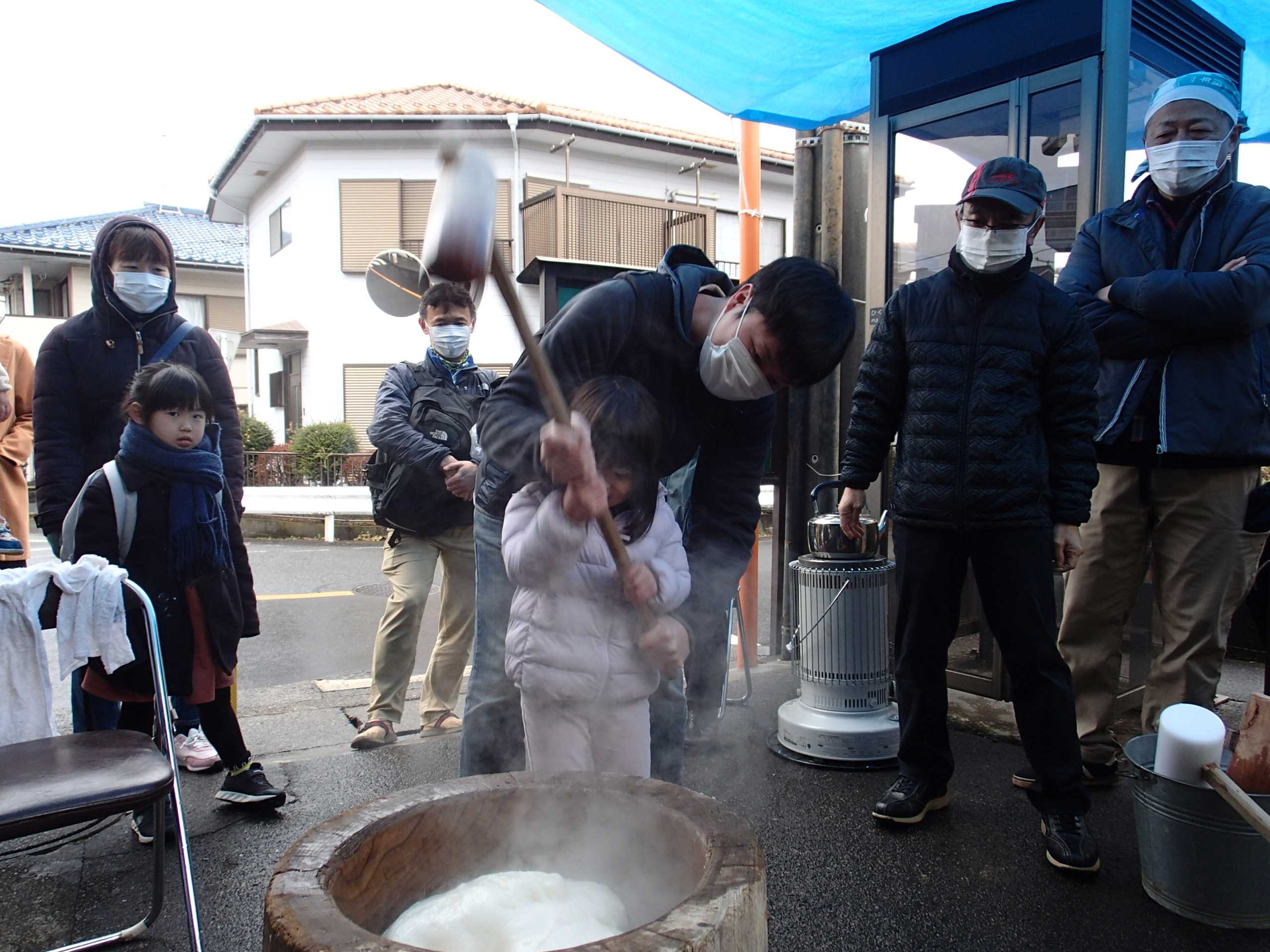 餅つきイメージ画像