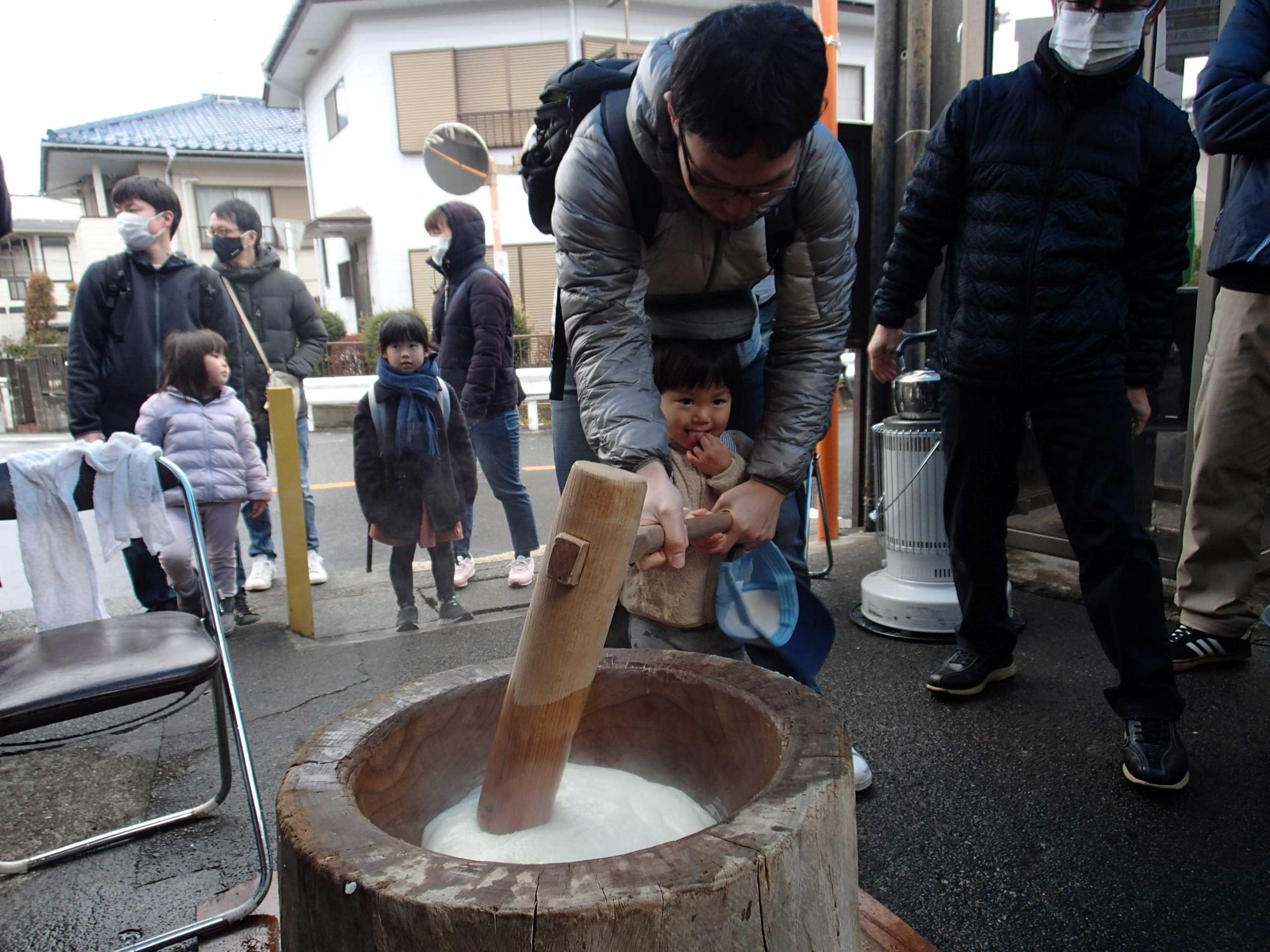 餅つきイメージ画像