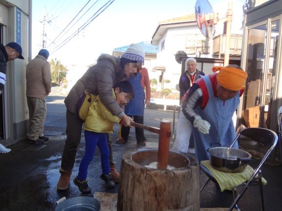 餅つきイメージ画像